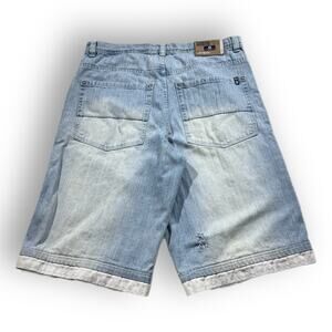 Men's Y2K Southpole Jorts Light Wash Jesse Pinkman‎ Baggy Retro Size 38
